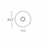 Lampadaire avec abat-jour en polyéthylène blanc fabriqué en Italie - Asturia Viadurini