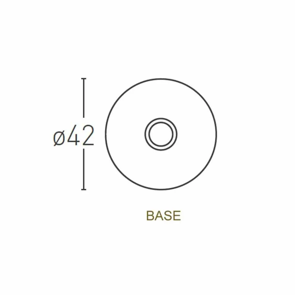 Lampadaire avec abat-jour en polyéthylène blanc fabriqué en Italie - Asturia Viadurini