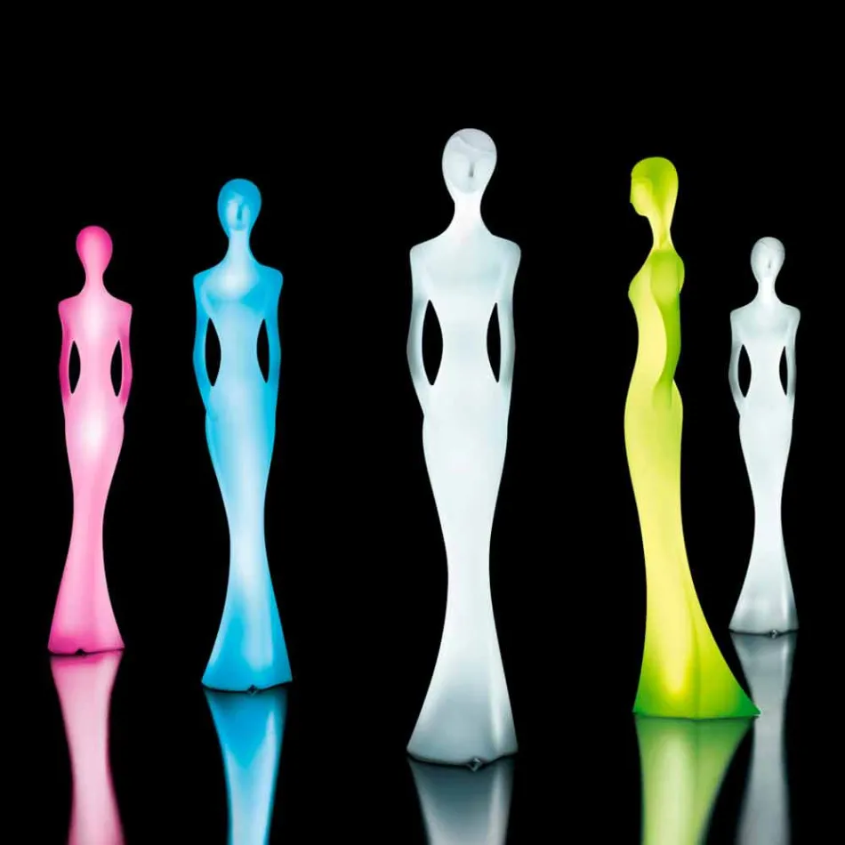 Lampadaire de jardin avec lampe LED RGBW Design - Penelope - Myyour Viadurini