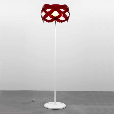 Lampadaire design moderne en méthacrylate Vanna, H 187 cm Viadurini