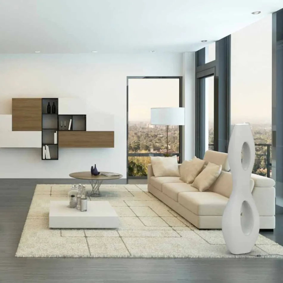 Lampadaire design moderne Infinity Made in Italy Viadurini