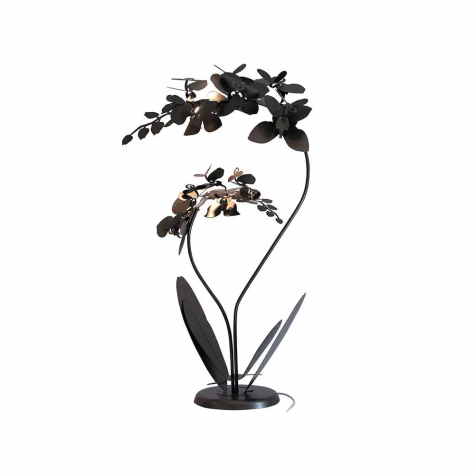 Lampadaire design moderne en fer fabriqué en Italie - Amorpha Viadurini