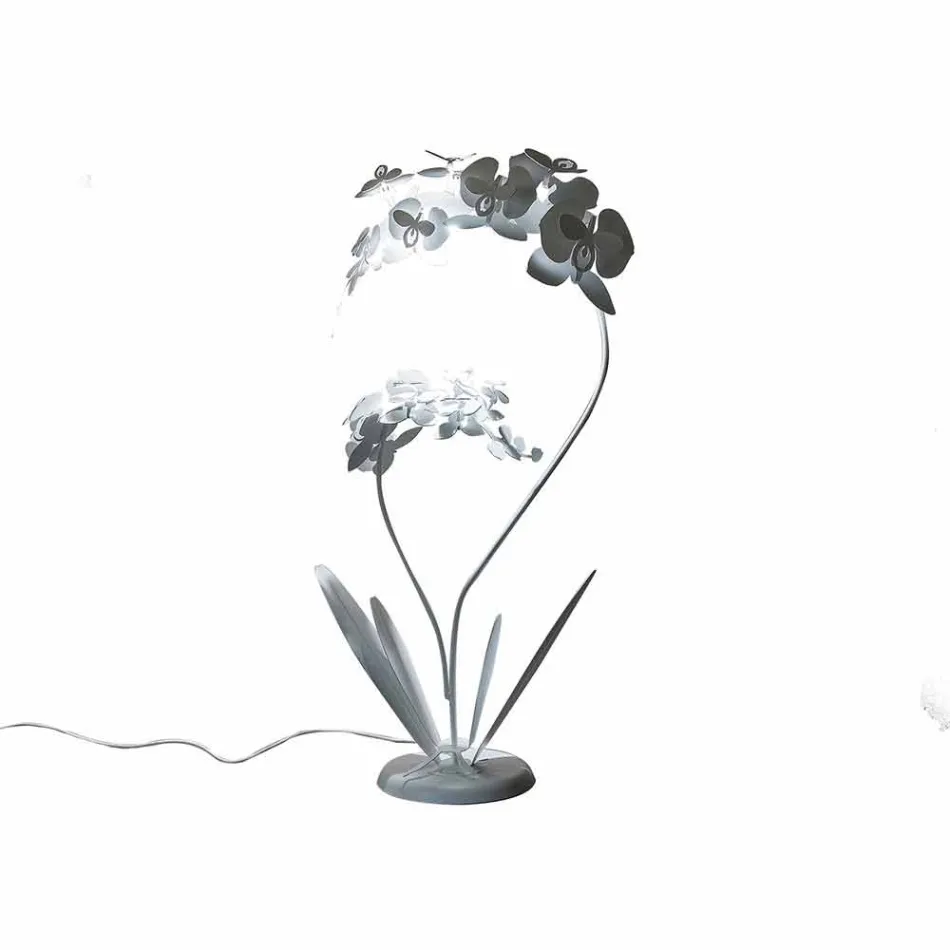 Lampadaire design moderne en fer fabriqué en Italie - Amorpha Viadurini