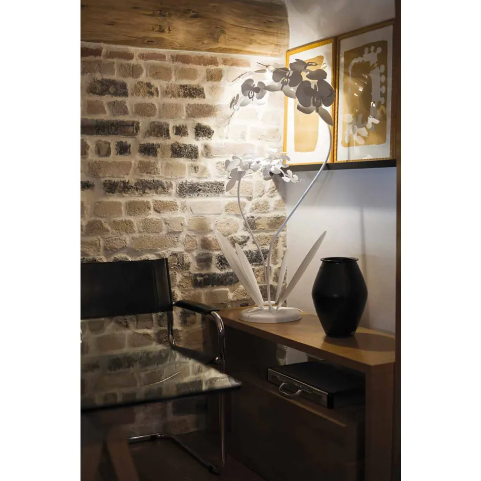 Lampadaire design moderne en fer fabriqué en Italie - Amorpha Viadurini