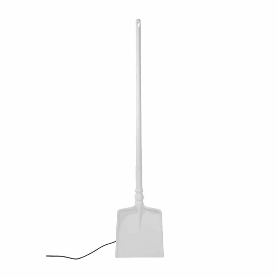 Lampadaire d'extérieur en technopolymère blanc Design de 3 formes - Outils Viadurini
