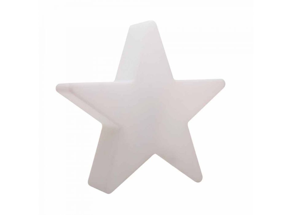 Lampadaire en forme d'étoile blanche ou rouge, design moderne - Ringostar Viadurini