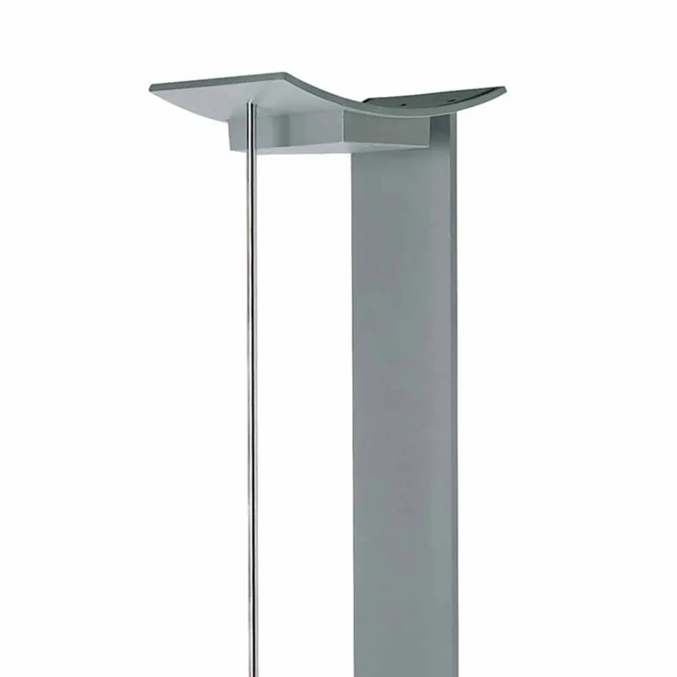 Lampadaire en Métal Laqué avec LED Intégrée Made in Italy - Indra Viadurini