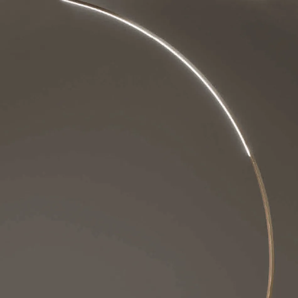 Lampadaire en Métal Peint avec Lumière LED Dimmable - Eucalyptus Viadurini