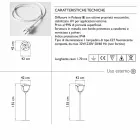 Lampadaire extérieur en plastique Flower Design - Baby Love - Myyour Viadurini