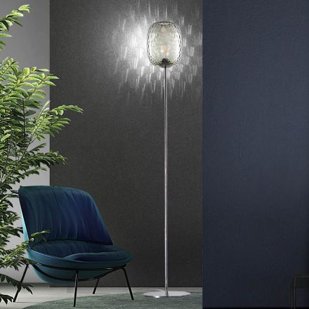 Lampadaire en verre de Venise soufflé à la main 30 cm - Cloe Balloton Viadurini