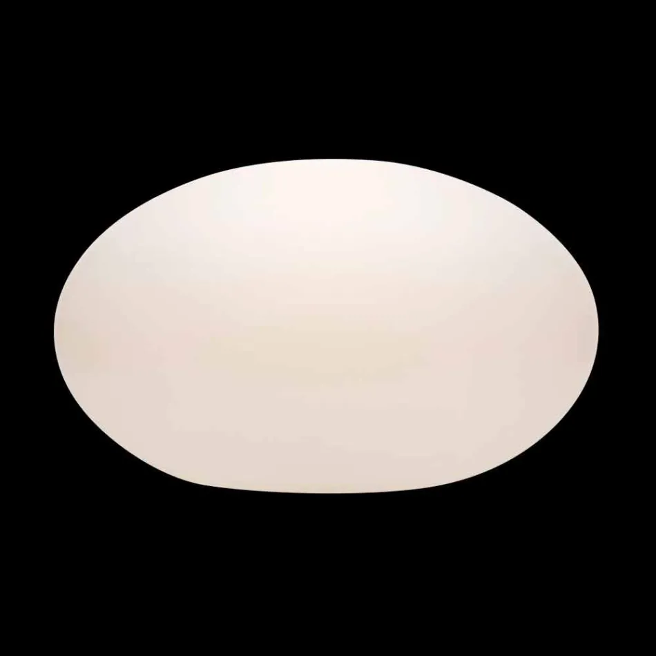 Lampadaire LED, Solaire ou E27 de Design Ovale Moderne Coloré - Uovostar Viadurini