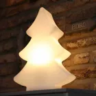 Lampadaire LED, Solaire ou E27 en Plastique Design Noël - Alberostar Viadurini