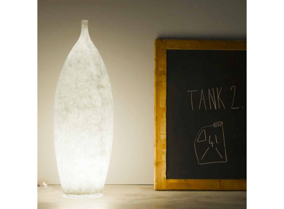 Lampadaire contemporain nébulite In-es.artdesign Tank 2 H92cm Viadurini