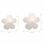 Lampadaire ou Lampe de Table Design Moderne avec Fleur Colorée - Fiorestar Viadurini