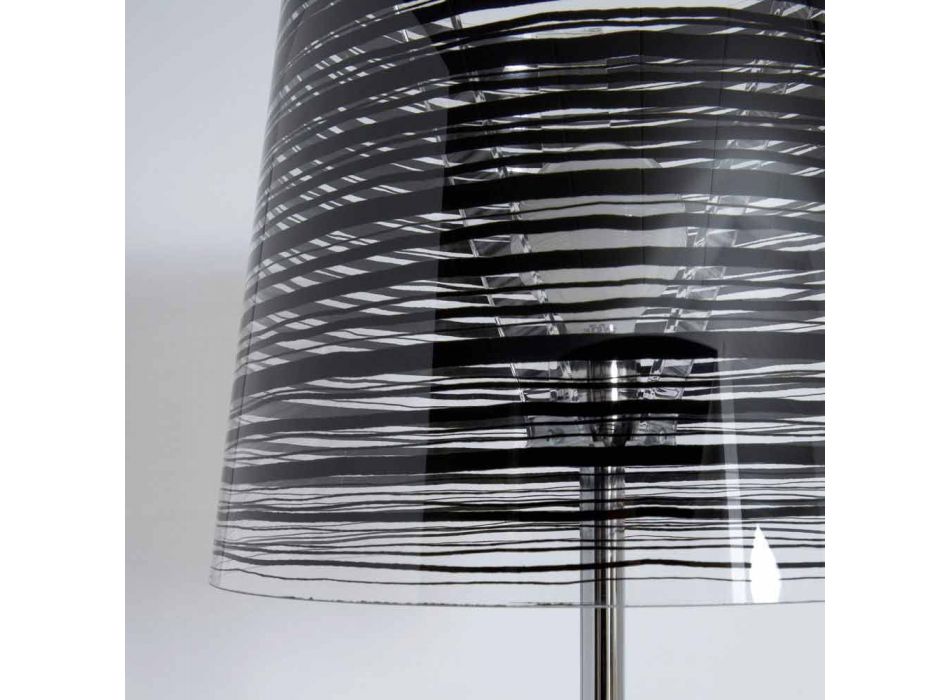 ombre Lampe sur pied de l&#39;éblouissement et une décoration colorée, Shana H183cm Viadurini