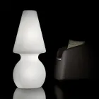 Lampadaire d'extérieur Alvarez avec éclairage LED en polyéthylène, fabriqué en Italie Viadurini