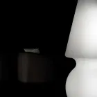 Lampadaire d'extérieur Alvarez avec éclairage LED en polyéthylène, fabriqué en Italie Viadurini