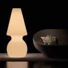 Lampadaire d'extérieur Alvarez avec éclairage LED en polyéthylène, fabriqué en Italie Viadurini