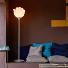 Lampadaire d'extérieur design fleur en plastique - Baby Love - Myyour Viadurini
