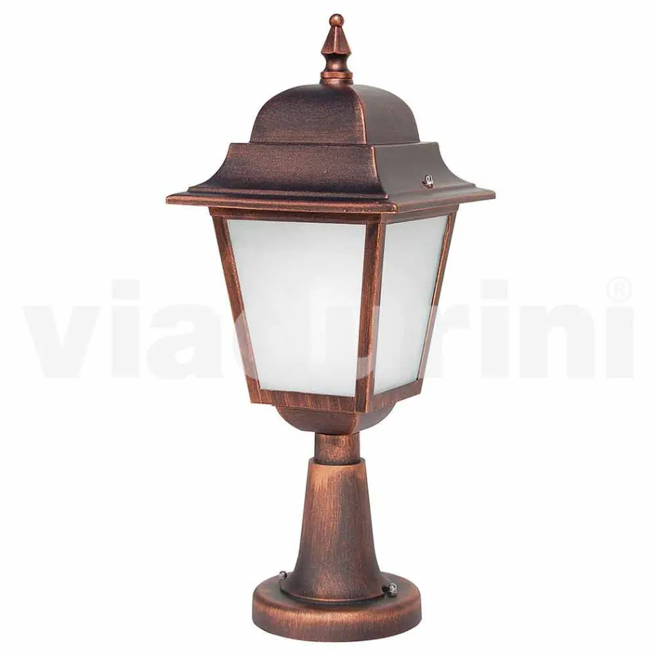 Lampadaire d'extérieur en aluminium fabriqué en Italie, Aquilina Viadurini