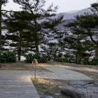 Lampadaire d'extérieur en laiton et cuivre fabriqué en Italie - Sword Viadurini