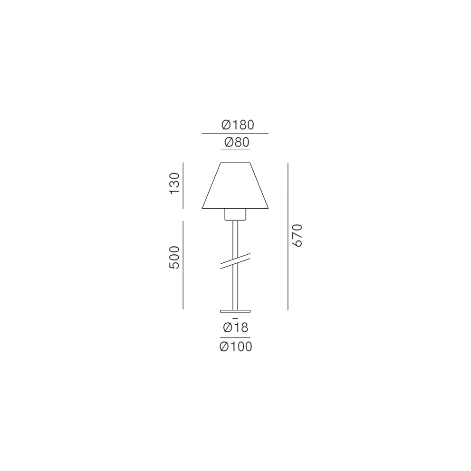 Lampadaire d'extérieur en laiton et cuivre fabriqué en Italie - Sword Viadurini