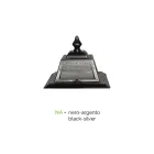 Lampadaire d'extérieur vintage en aluminium fabriqué en Italie - Doroty Viadurini