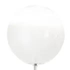 Lampadaire Isotta en verre blanc, fabriqué en Italie Viadurini