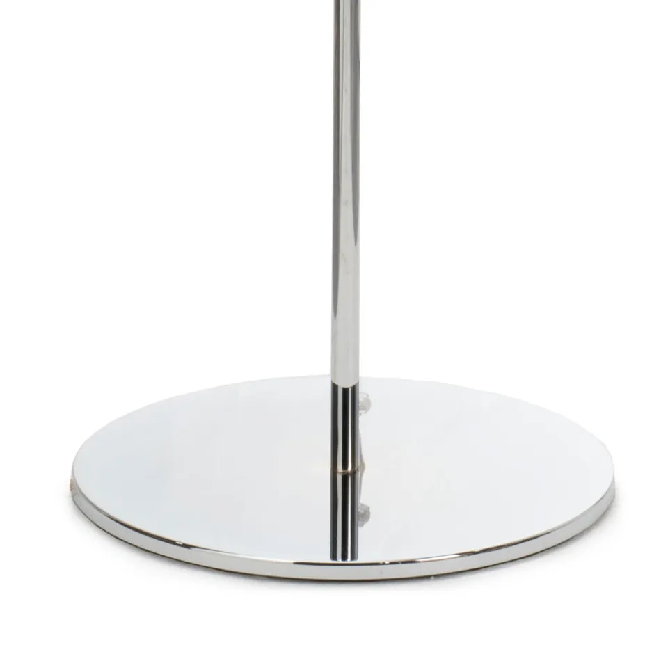 Lampadaire Isotta en verre blanc, fabriqué en Italie Viadurini