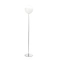 Lampadaire Isotta en verre blanc, fabriqué en Italie