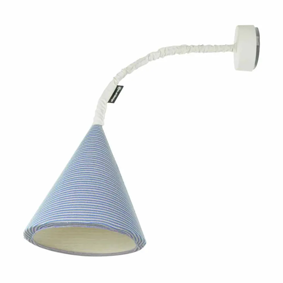 Applique design In-es.artdesign Jazz A Stripe en laine colorée Viadurini