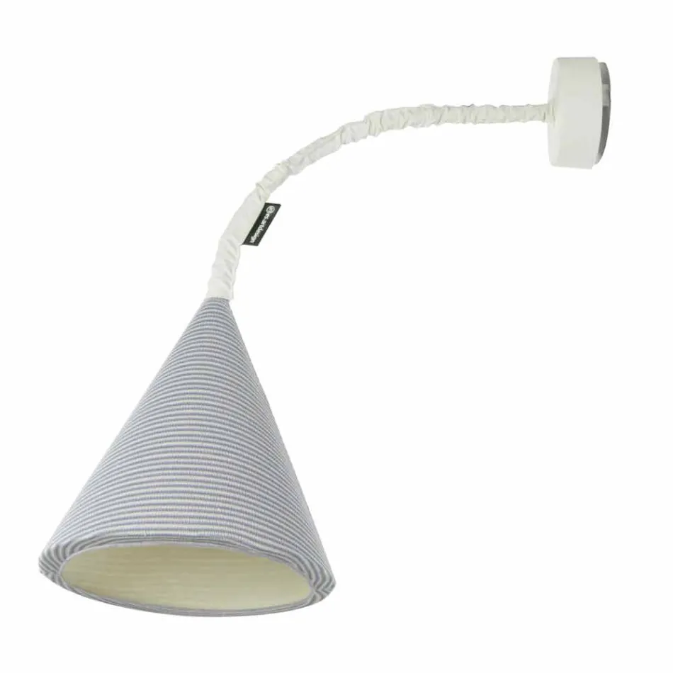 Applique design In-es.artdesign Jazz A Stripe en laine colorée Viadurini