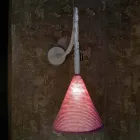 Applique design In-es.artdesign Jazz A Stripe en laine colorée Viadurini