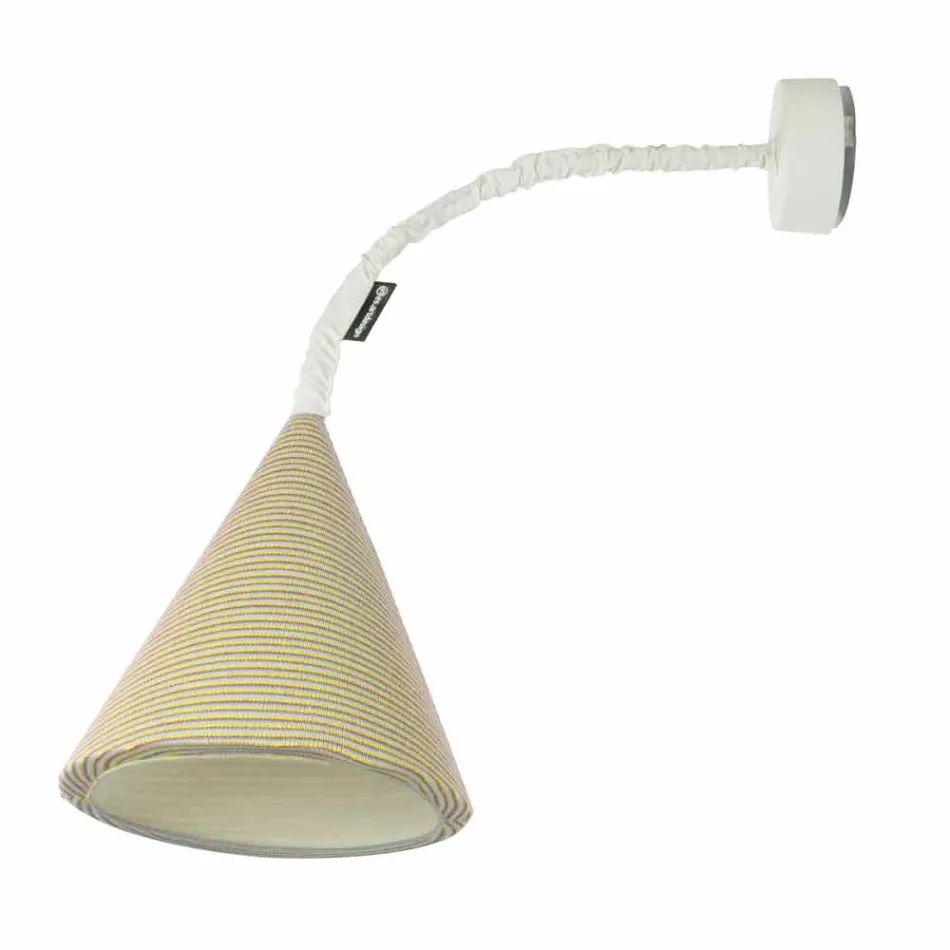 Applique design In-es.artdesign Jazz A Stripe en laine colorée Viadurini