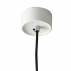 Lampe à suspension design en céramique produite en Italie, Asie Viadurini