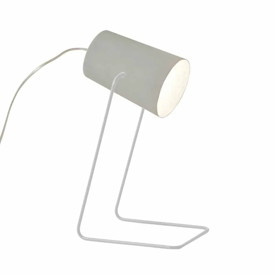 Lampe design de table In-es.artdesign Paint T effet béton Viadurini