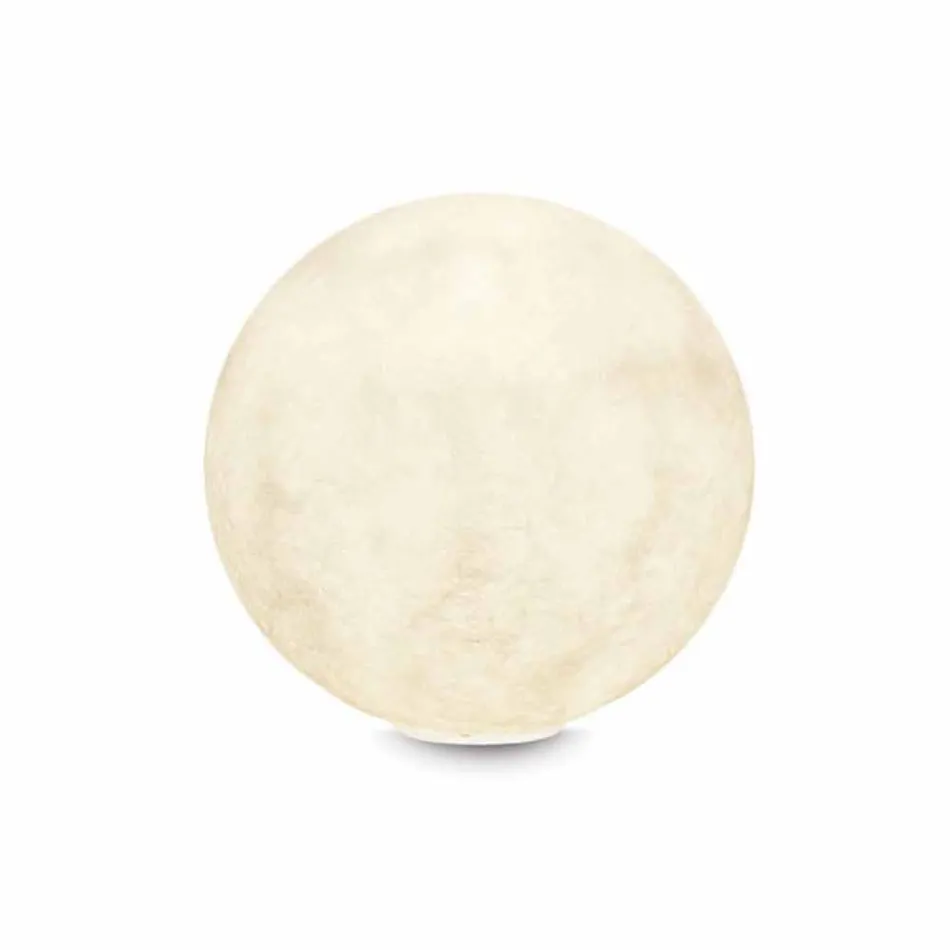 Lampe design de table In-es.artdesign T.moon en blanc nébulite Viadurini