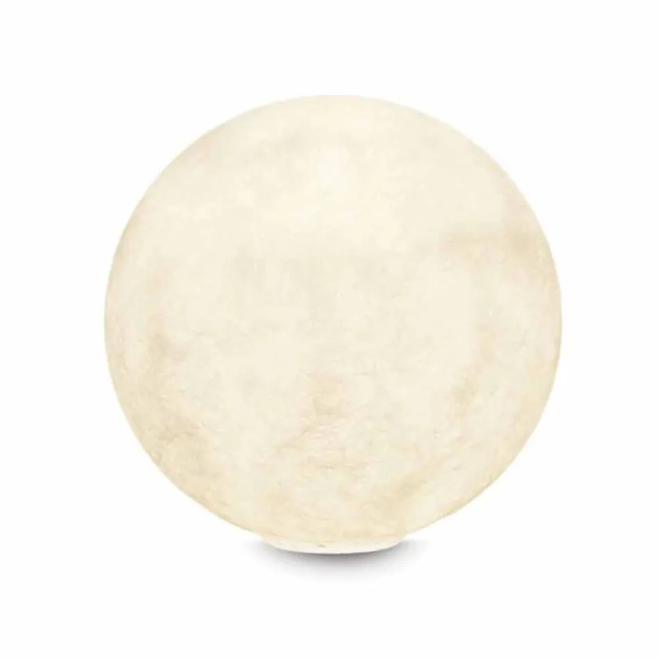 Lampe design de table In-es.artdesign T.moon en blanc nébulite Viadurini
