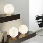Lampe design de table In-es.artdesign T.moon en blanc nébulite Viadurini