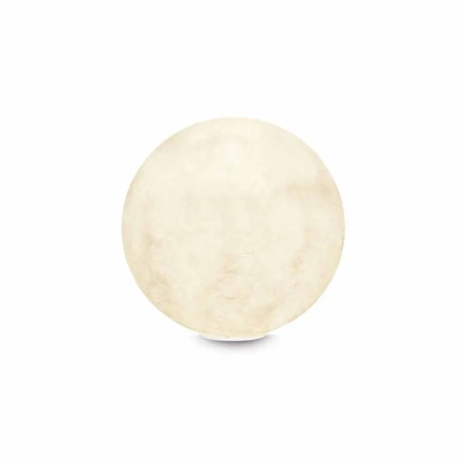 Lampe design de table In-es.artdesign T.moon en blanc nébulite Viadurini