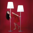 Lampadaire design Ali Baba Steel Slide en métal fabriqué en Italie Viadurini