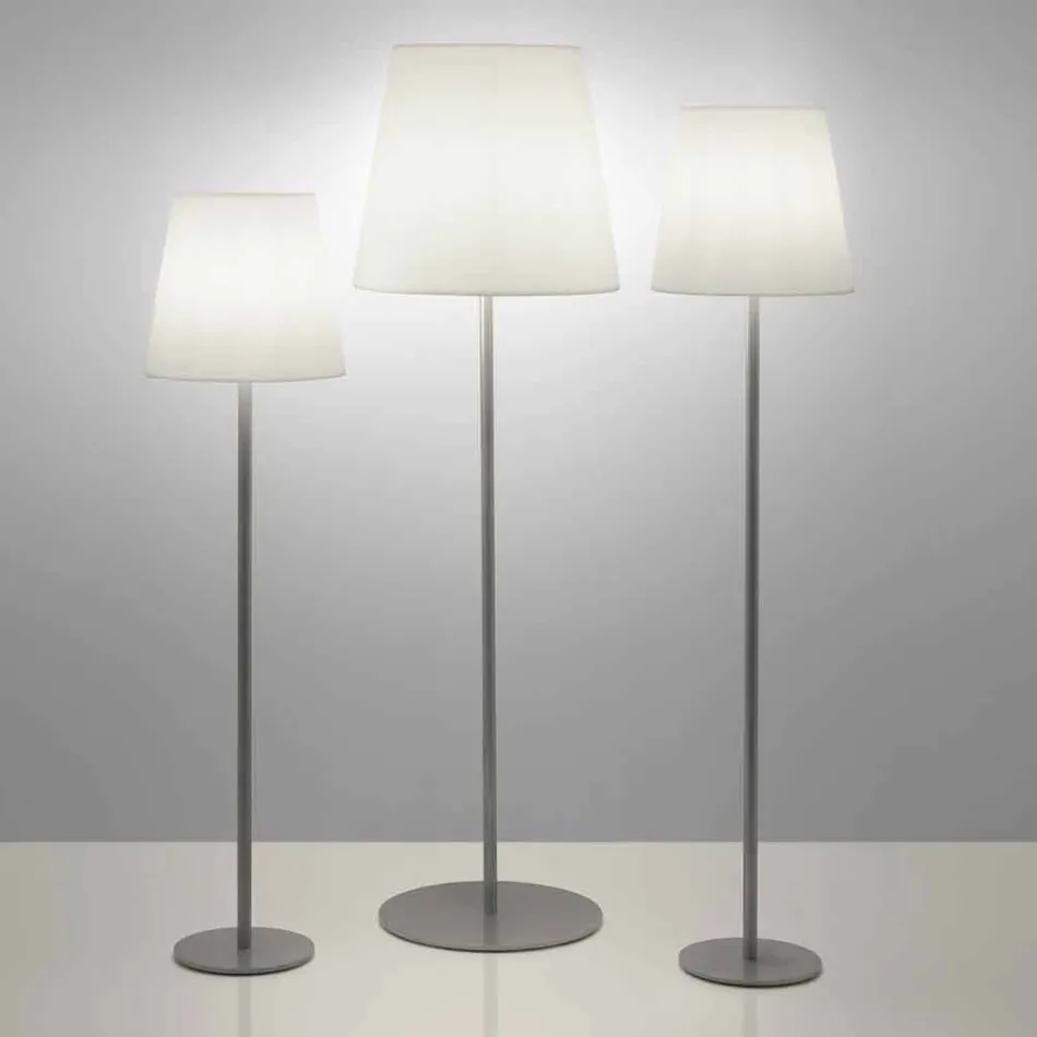 Lampadaire design Ali Baba Steel Slide en métal fabriqué en Italie Viadurini