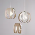 Aries - Lampe design en verre et métal, fabriquée en Italie, pour une décoration élégante - Aries Viadurini
