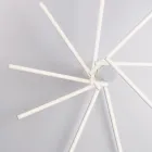 Lampe design en verre et métal fabriquée en Italie pour une décoration élégante - Idra Viadurini