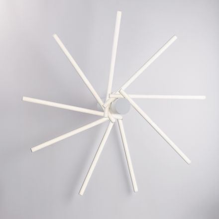 Lampe design en verre et métal fabriquée en Italie pour une décoration élégante - Idra Viadurini