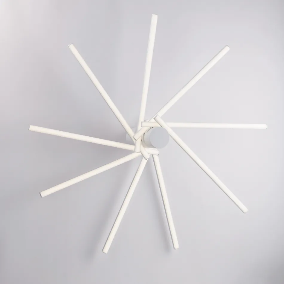 Lampe design en verre et métal fabriquée en Italie pour une décoration élégante - Idra Viadurini