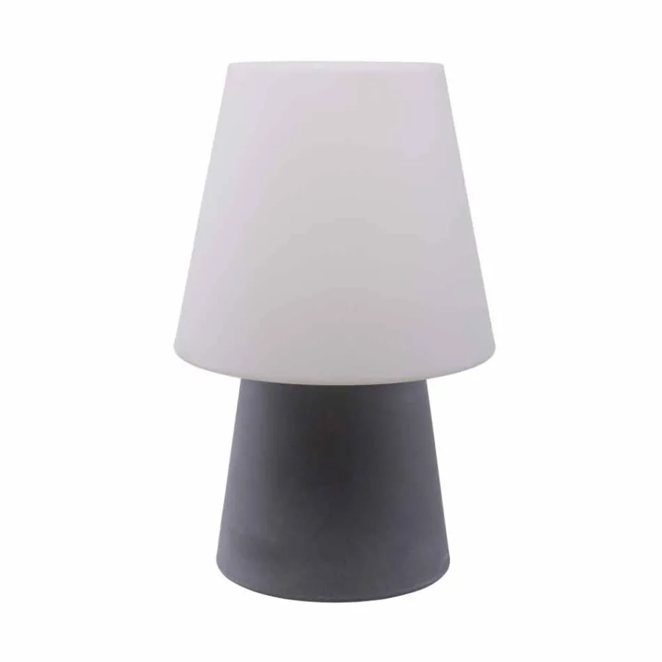 Lampe design moderne pour intérieur ou extérieur en plastique coloré - Fungostar Viadurini