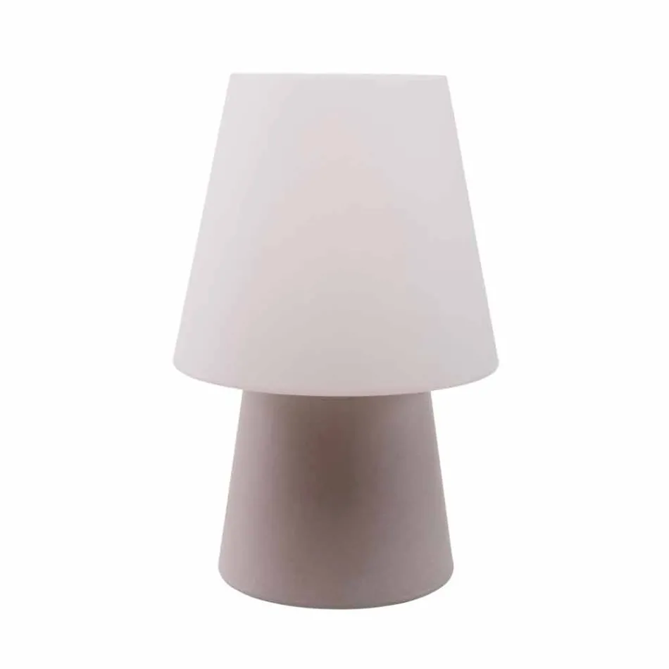 Lampe design moderne pour intérieur ou extérieur en plastique coloré - Fungostar Viadurini