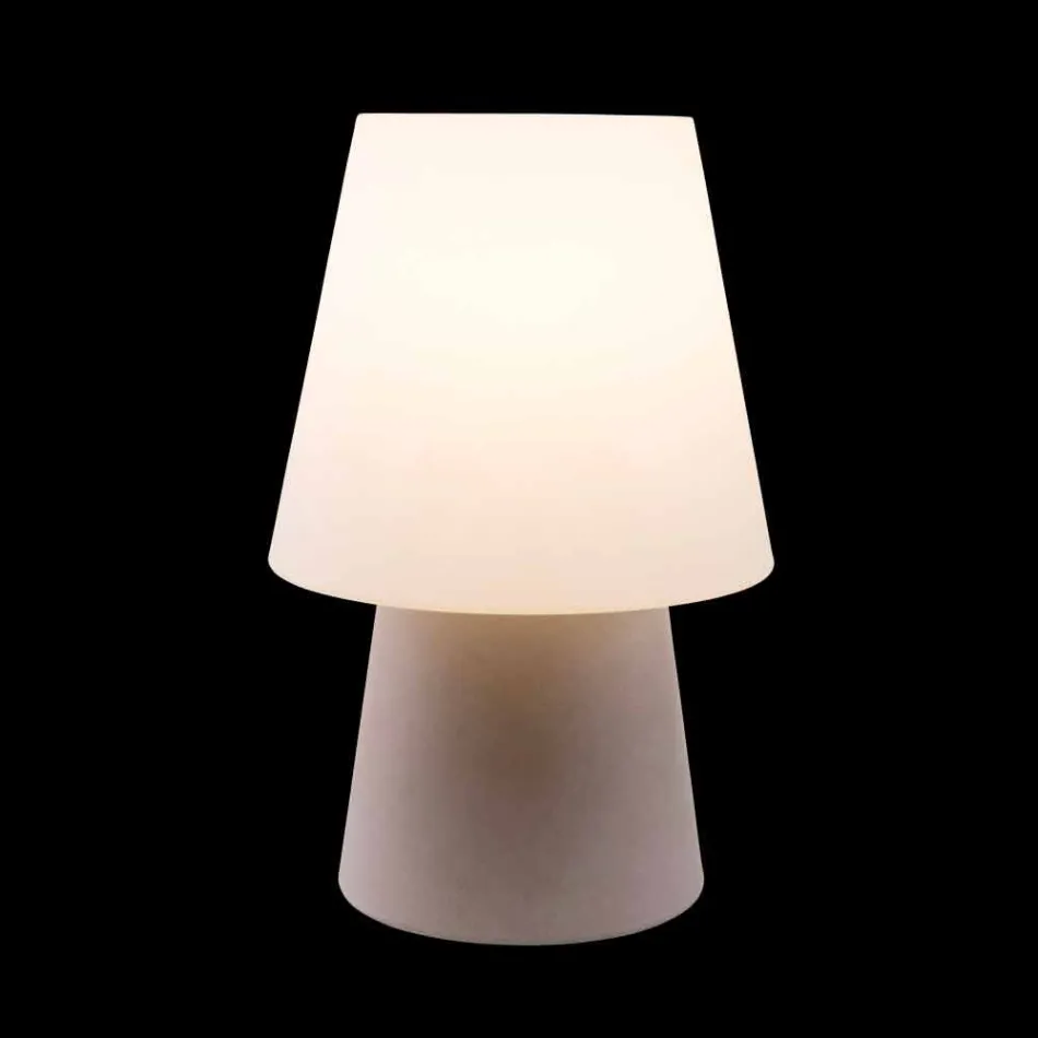 Lampe design moderne pour intérieur ou extérieur en plastique coloré - Fungostar Viadurini