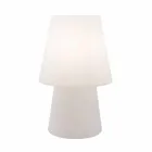 Lampe design moderne pour intérieur ou extérieur en plastique coloré - Fungostar Viadurini